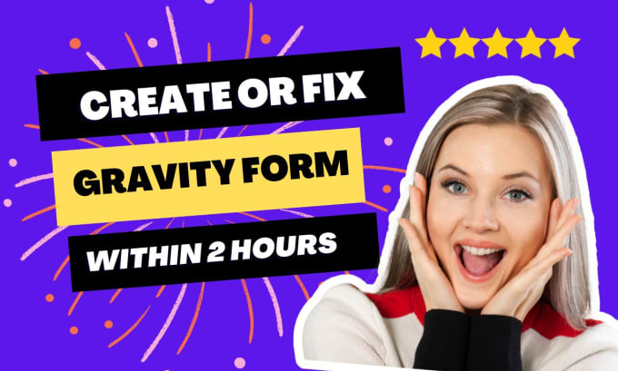 Gig Preview - Create or fix gravity forms, contact form, wordpress, ninja and wpforms