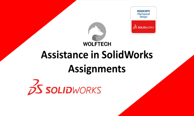 Gig Preview - Help you in completing solidworks assignments