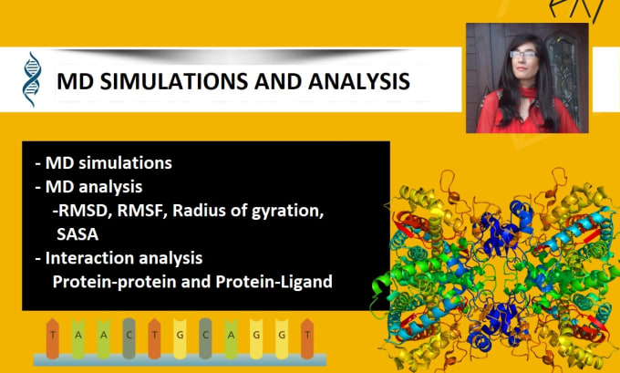 Gig Preview - Do molecular docking, MD simulation and bioinformatics analysis