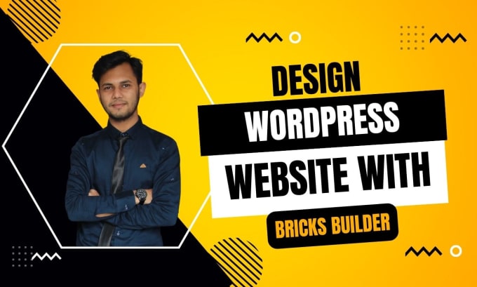 Gig Preview - Design and develop website with bricks builder