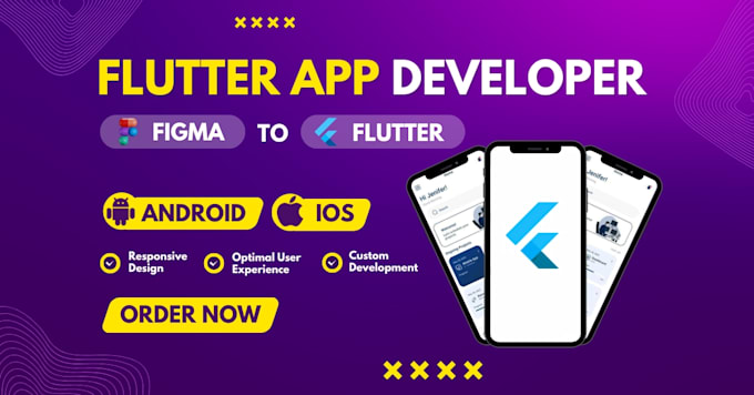 Gig Preview - Do flutter app development for android, flutter developer, figma to flutter