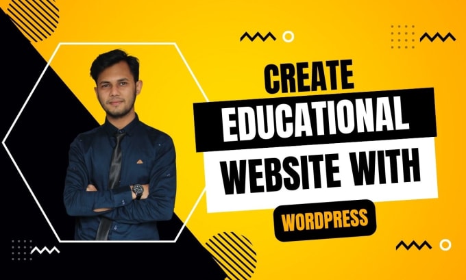 Gig Preview - Create educational website using wordpress and elementor