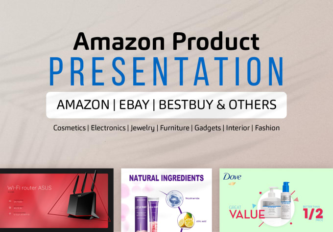 Gig Preview - Create amazon product listing images