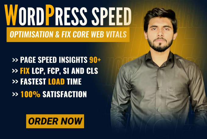 Gig Preview - Speed up your wordpress website and fix core web vitals