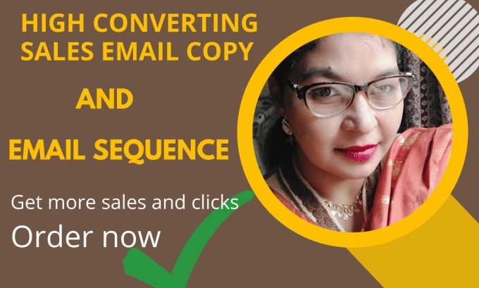 Gig Preview - Write perfect sales email copy