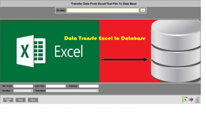 Bestseller - develop windows application ,data entries,sql queries,transfer data excel to db