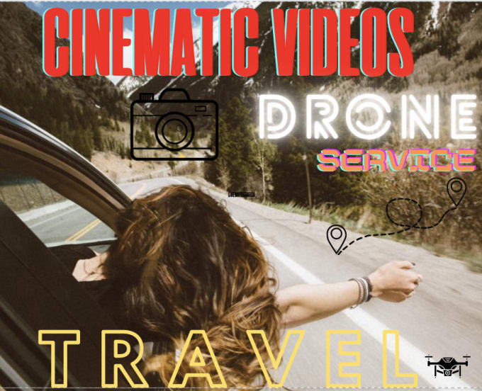 Gig Preview - Edit your drone or travels  videos into beautiful movies