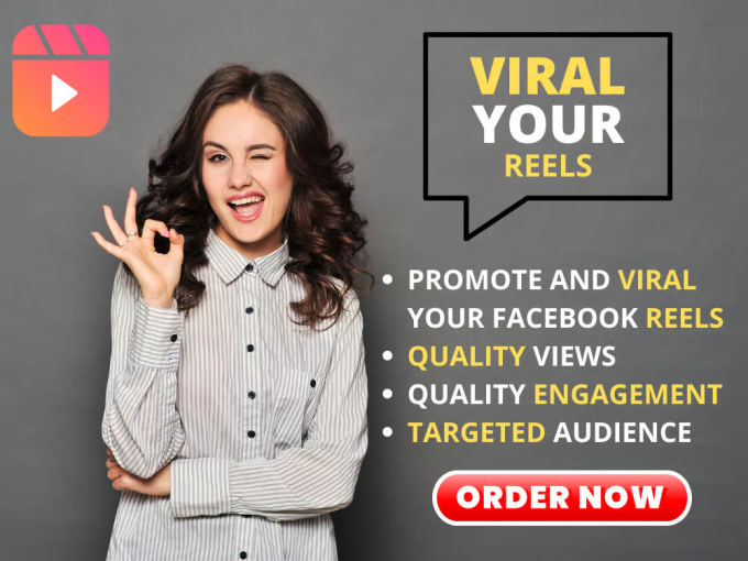 Gig Preview - Promote and viral your nft facebook reels