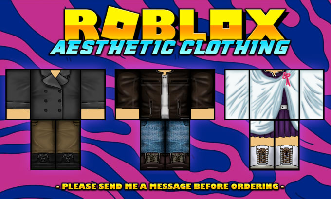 Make preppy clothing for roblox by Leviathanial