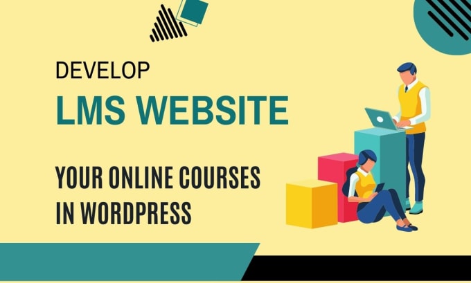 Gig Preview - Develop lms website or online course website with learndash