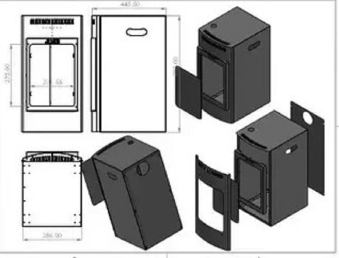 Gig Preview - Product design,eng drawings stp,obj,step, stl fidesign 3dcad sheet metal model