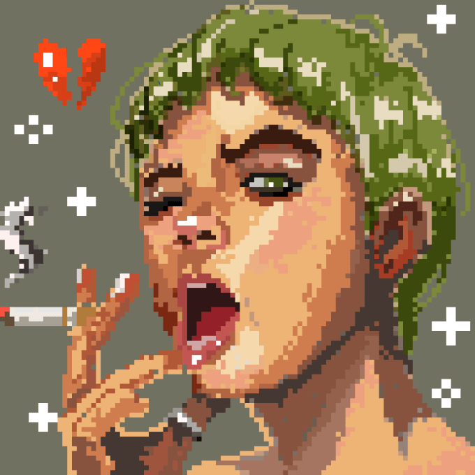 Gig Preview - Creat custom pixel art portraits for you