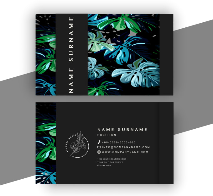 Gig Preview - Create company business card