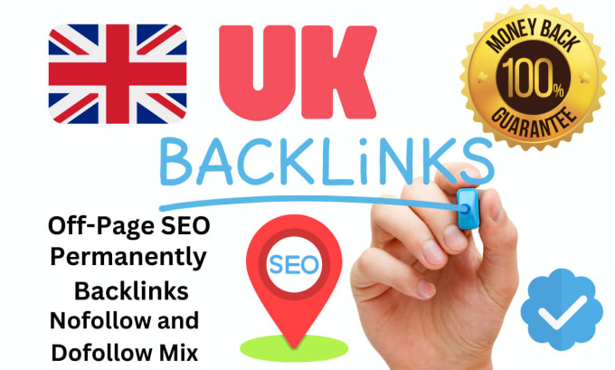 Gig Preview - Create uk backlinks authority link building white hat links blog forums dofollow