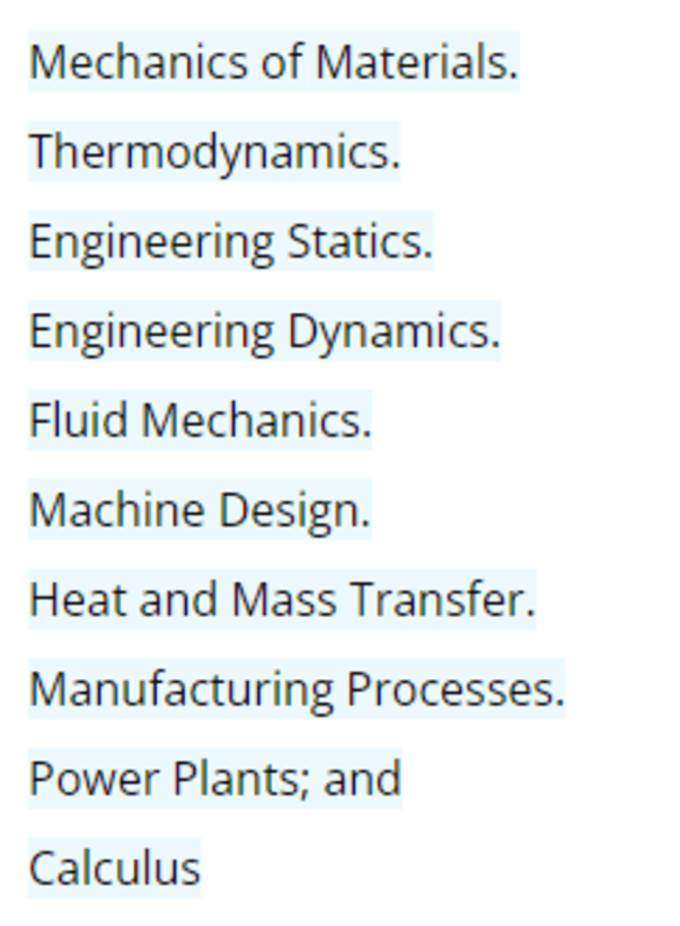 Gig Preview - Solve numerical of mechanical engineering subjects