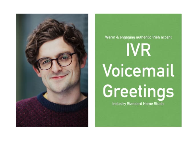 Gig Preview - Record IVR voicemail phone greeting