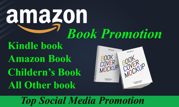 Gig Preview - Do amazon book promotion and kindle ebook marketing