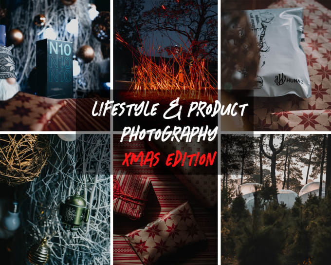 Gig Preview - Create xmas lifestyle product photography