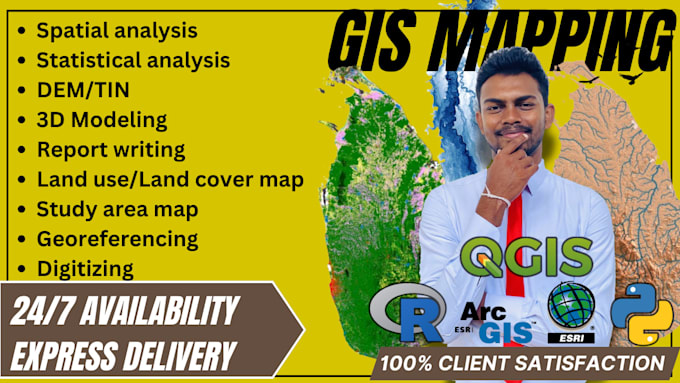 Bestseller - do gis mapping and spatial analysis using arcgis and qgis