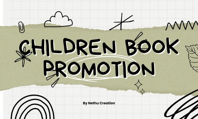 Gig Preview - Promote and marketing your children book