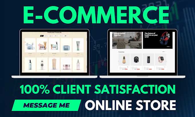 Gig Preview - Create ecommerce online store, multivendor business woocommerce wcfm,dokan site