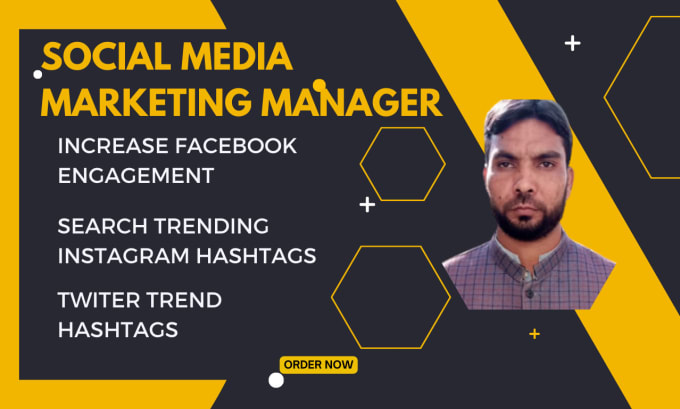 Gig Preview - Be your professional social media marketing manager