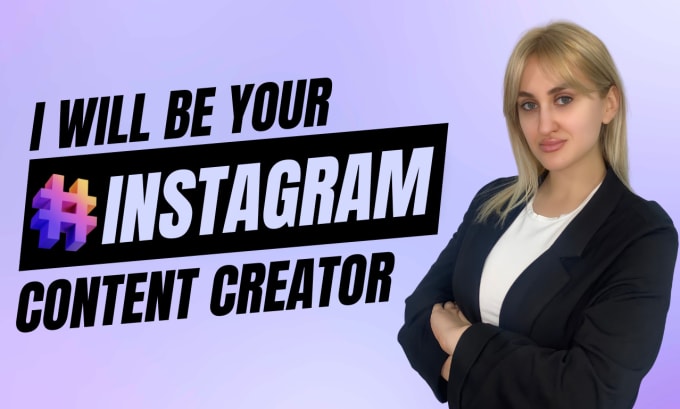 Gig Preview - Be your instagram content creator