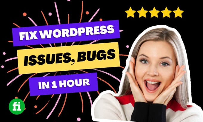 Gig Preview - Fix elementor, and wordpress issues, bugs, or errors in one hour