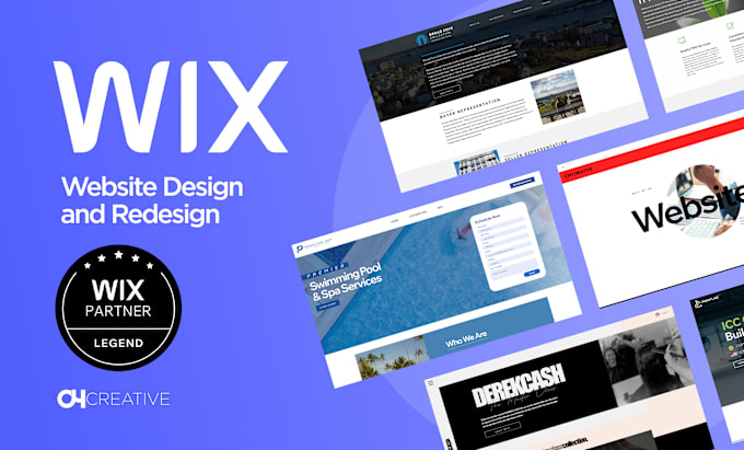 Gig Preview - Design a professional wix website