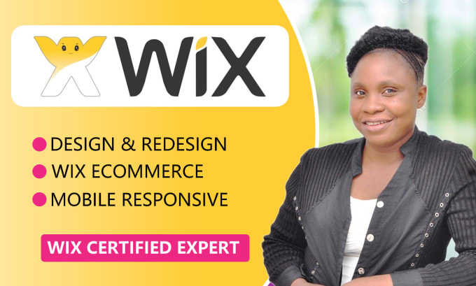 Gig Preview - Do wix website design wix website development redesign wix website