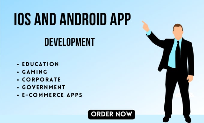 Gig Preview - Offer android and ios app development service