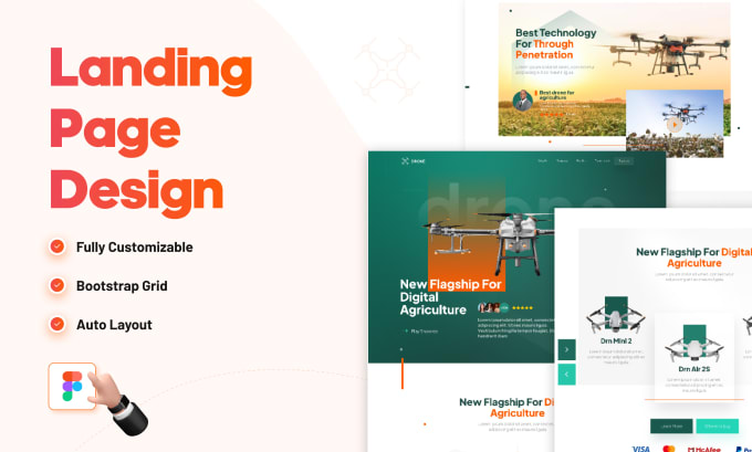 Gig Preview - Design conversion focused landing page with cro