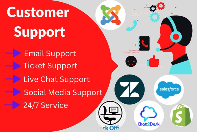 Gig Preview - Be a fulltime customer service support and your virtual assistant