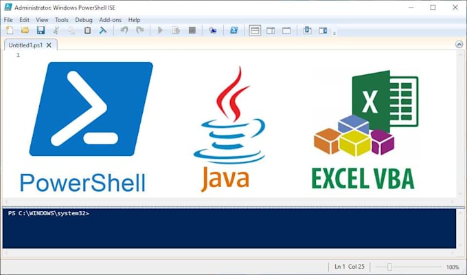 Gig Preview - Create powershell, java, vba scripts and programs to automate tasks