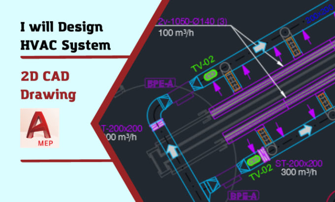 Gig Preview - Do hvac system design for residential and commercial building