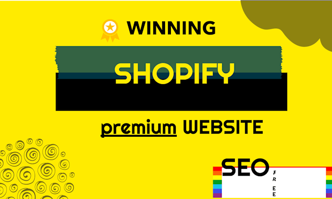 Gig Preview - Shopify website design, create shopify ecommerce store