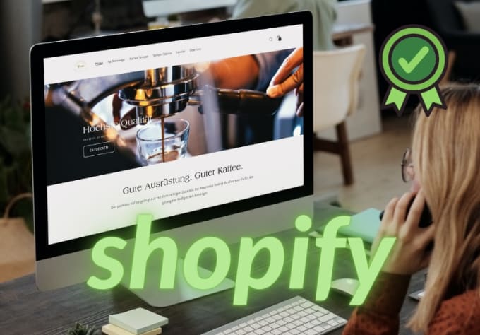 Gig Preview - Build a one product shopify website dropshipping store