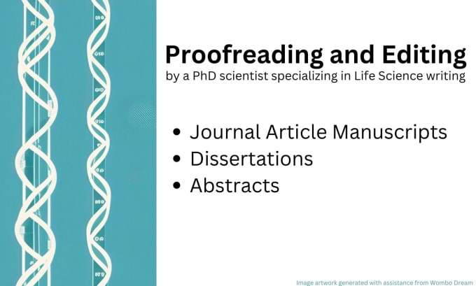 Bestseller - proofread and edit your academic journal manuscript