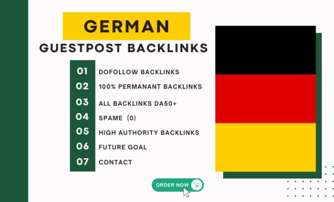 Gig Preview - Do german guest post on high authority german backlink