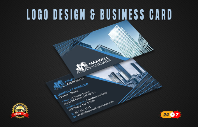 Gig Preview - Do real estate and construction business card 15 hours