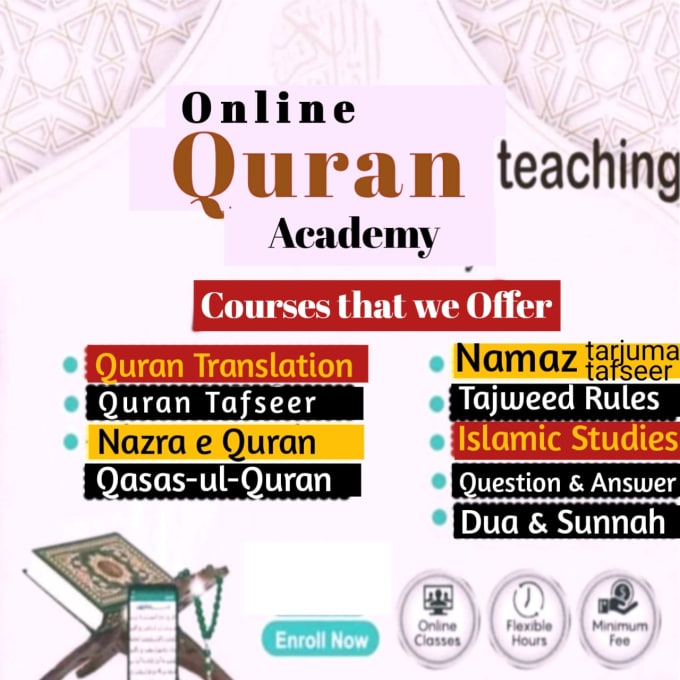 Gig Preview - Teach you quran translation and tafseer