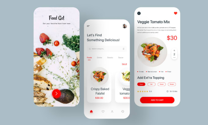 Gig Preview - Make food delivery app with admin panel with delivery app