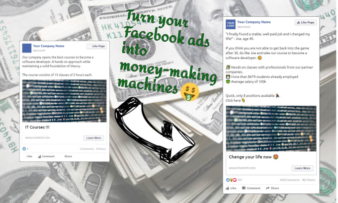 Bestseller - copywrite your killer facebook ads in technology niche