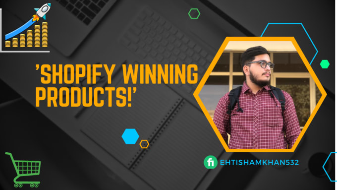 Gig Preview - Find shopify dropshipping winning products