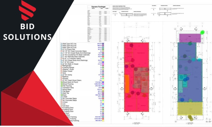 Gig Preview - Provide precise material takeoffs and cost estimation