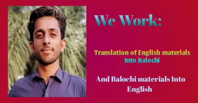 Bestseller - translate balochi to english, english to balochi