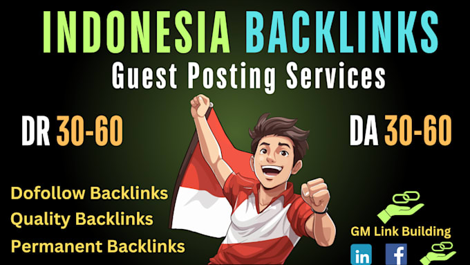 Gig Preview - Do guest posts on indonesian blogs