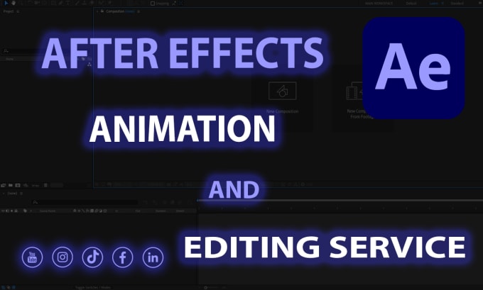 Gig Preview - Edit after effects templates or make a custom animation