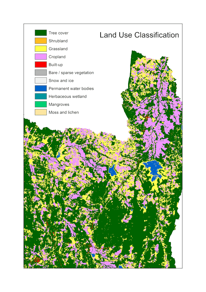 Gig Preview - Do spatial analysis, gis mapping, remote sensing with satellite images,