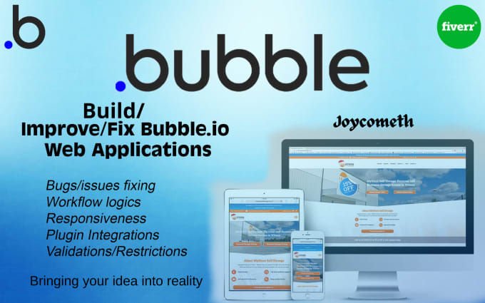 Bestseller - build app, bubble io, adalo, mvp, airtable, flutterflow